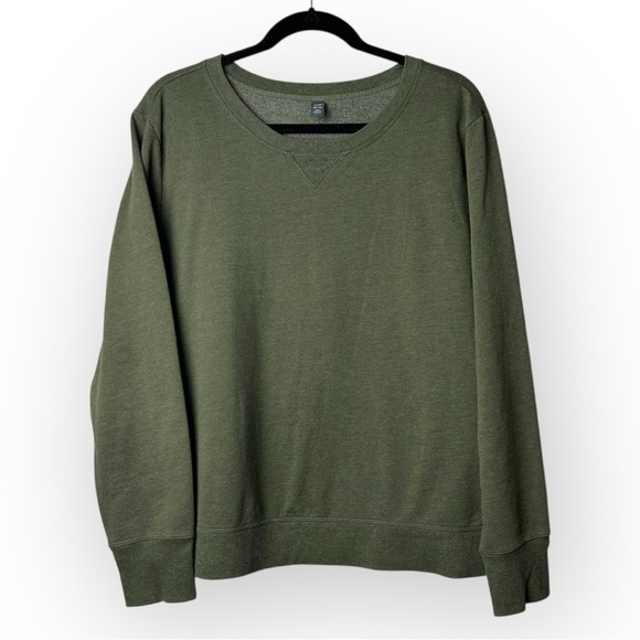 Joe Fresh Green Crewneck Sweater XL - Picture 1 of 6